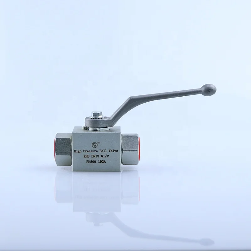 Made In China 1/4inch KHB Steel Control Hydraulic High Pressure Ball Valve
