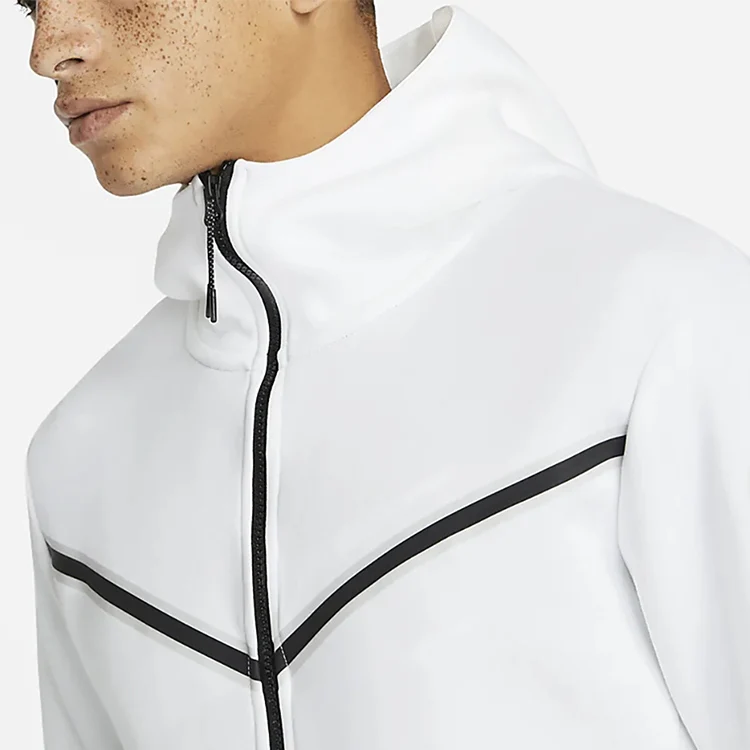 OEM custom comfortable soft fit pocket sportswear full zip hoodie for