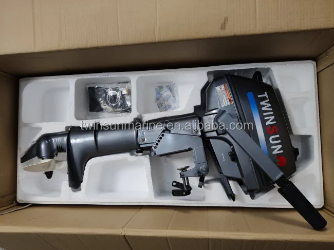 TWINSUN 4hp outboard motor 2stroke boat motor buitenboord motor fueraborda eje corto