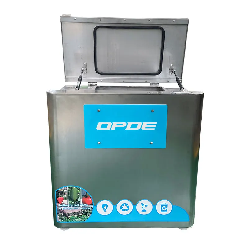 Environment Friendly OPDE Leaves Waste Convert to Fertilizer Recycling Food Machine