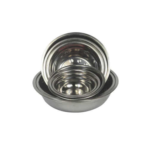 Wholesale price various size soup rice fruit basinb stainless steel bowls for African Market