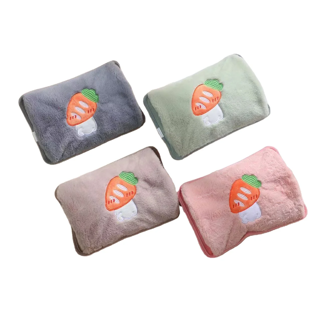 Beauty Packaged Rechargeable Hot Water Bag Hand Warmer Hot Water Bottle Plush Warming Electric Hot Water Bag