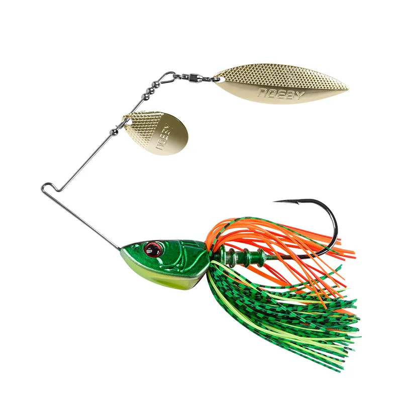 Popular 1/2oz Chatter Jig Lure 3D Eyes Freshwater Bass Fishing Spinner Bait