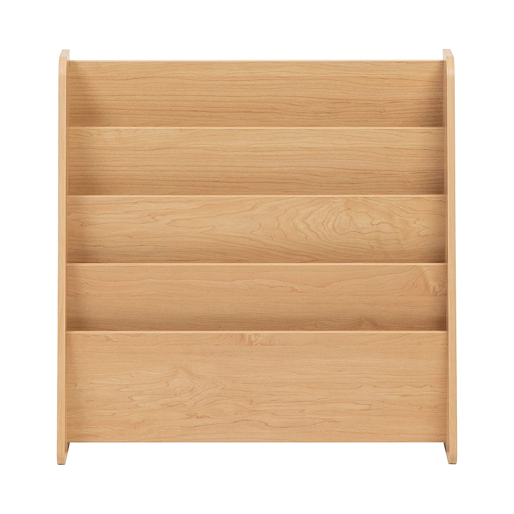 4 Tier File Holder Hanging Mail Organizer Wood Magazine Literature Rack Ladder Book Shelf