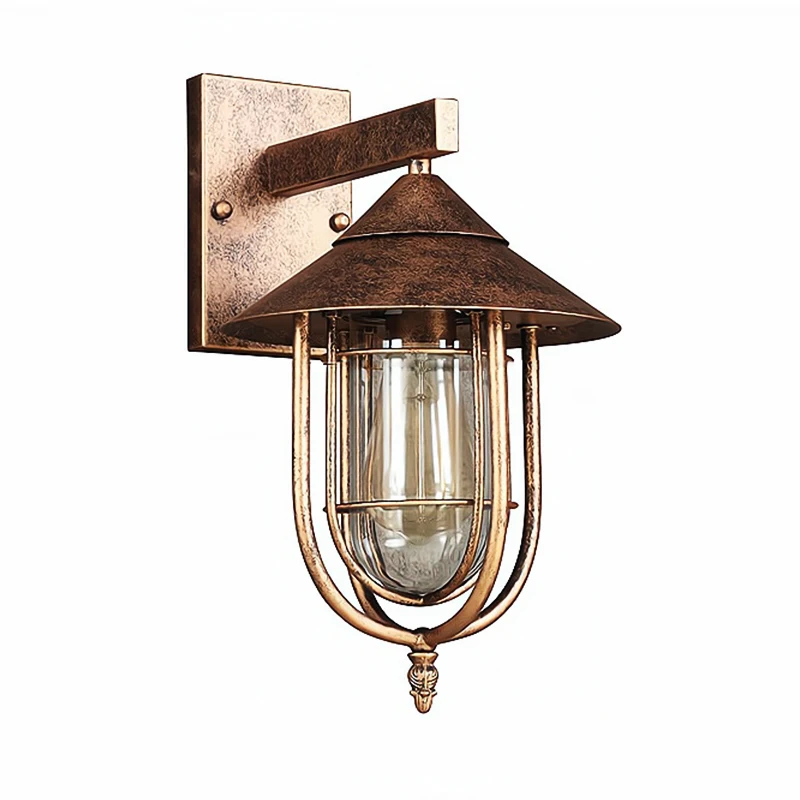 Retro Industrial Style IP 65 Aluminum Outdoor Lighting Wall Light