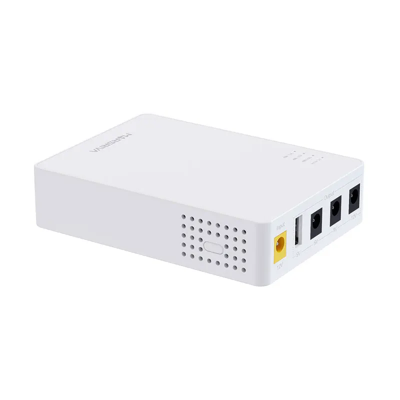 Marsriva черный Мини UPS с 5V USB 5V 9V 12V для wifi маршрутизатора