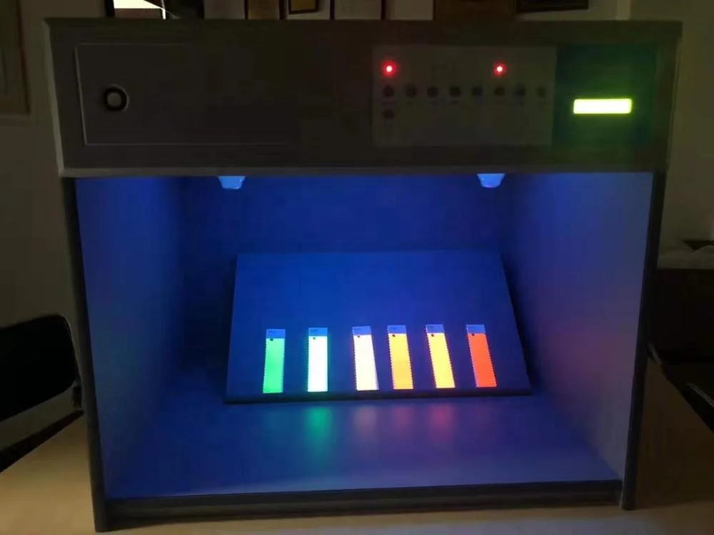 5 lights  Color Assessment Cabinet/color matching light box/color matching machine