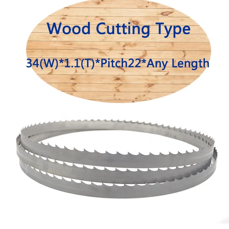 TGS Hot Sale Woodworking High Speed Alloy Carbon Steel Wood Log Cutting Sawmill Bi-metal M42 Bandsaw Multi Use Band Saw Blades