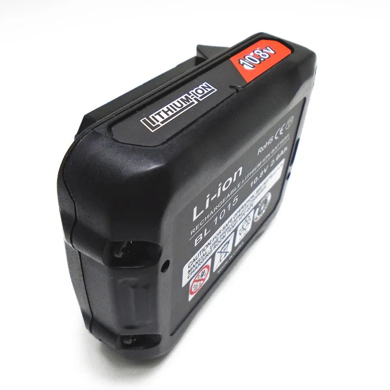 large capacity 3 cells 10.8v 2.5AH 12v power tool battery for MAK 197402 BL1015B BL1020B BL1040B