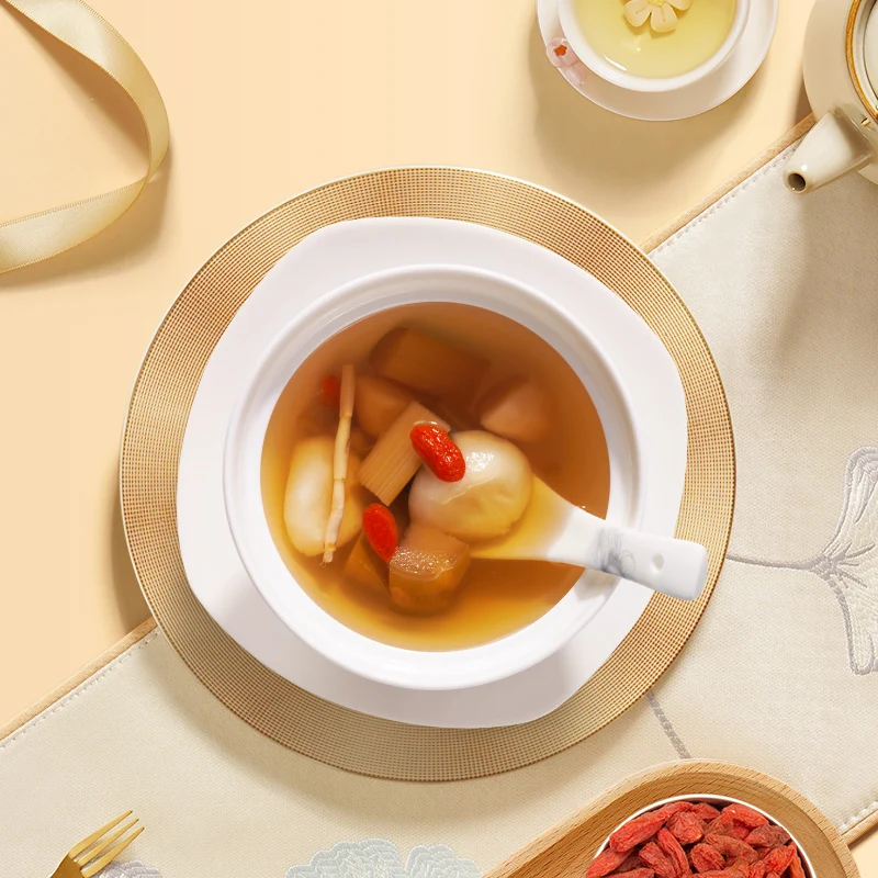 Natural Health High Quality Nutritional Breakfast Sweet Fast Meal Soup Canned Sugarcane Imperata Water Chestnut Instant Dessert