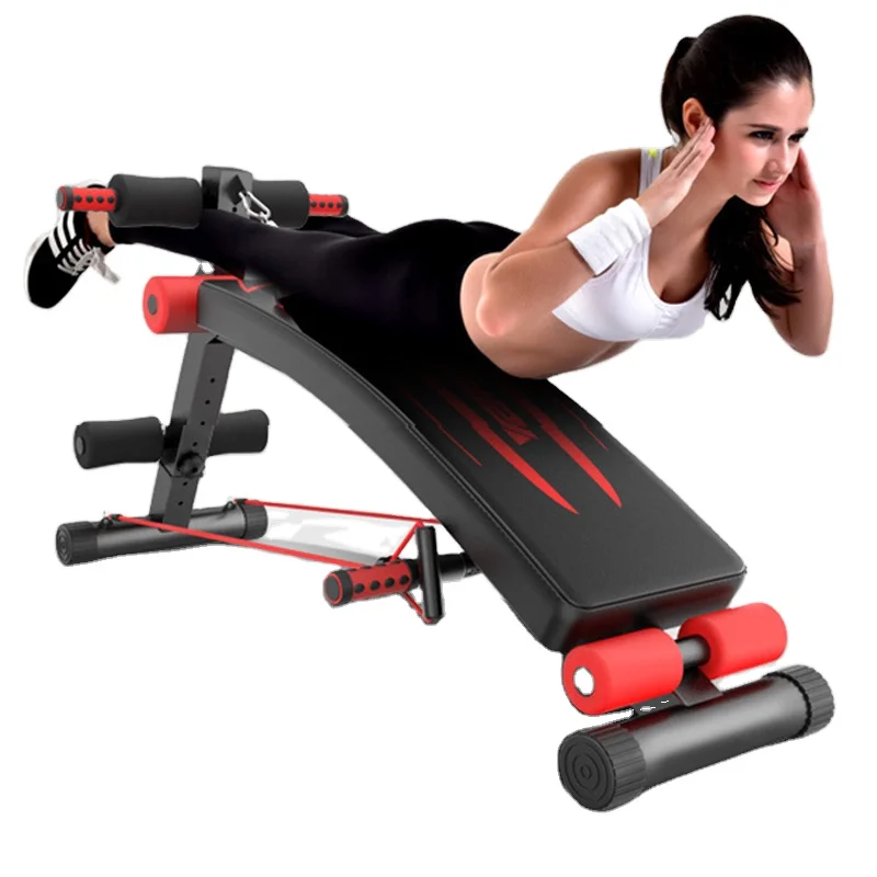 
Hot sale Amazon Gym Equipment Sit Up Bench Muscle Exercise Ab Chair Foldable Portable Exercise Supine Board  (1600156035997)