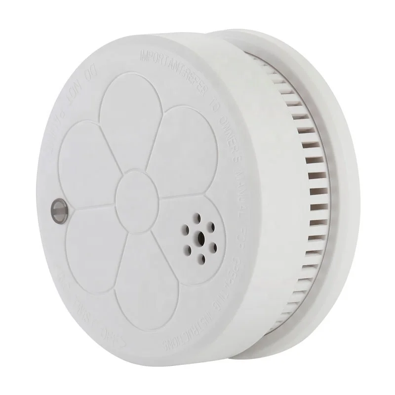 12-year factory 10 years 3V lithium  battery photoelectric office smoke detector