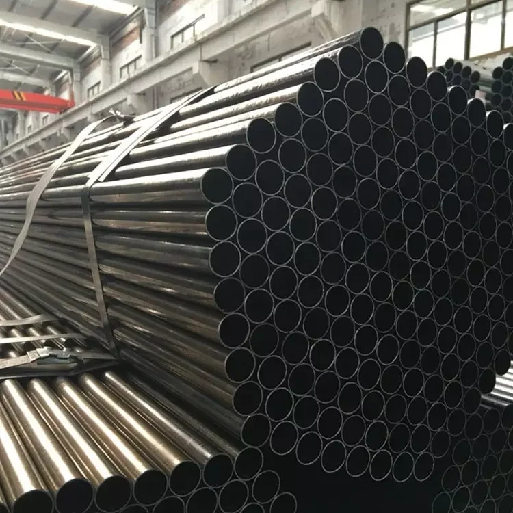 China Good Quality Cold Rolled Black Annealed Steel Pipe Furniture Steel Tube Black Iron Carbon Pipe