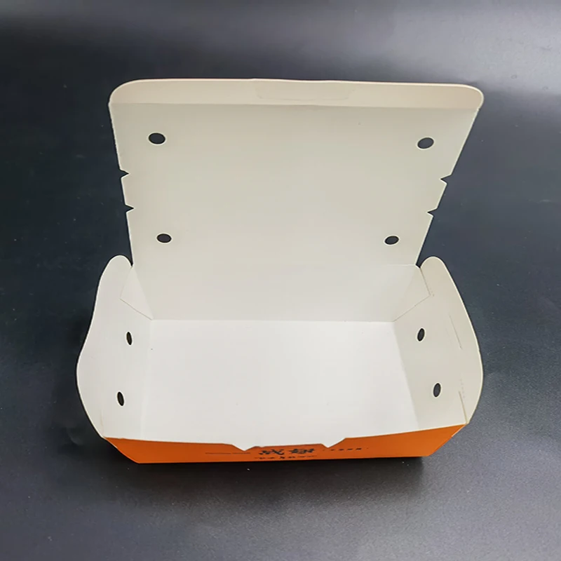 Kingwin Customized Fast Food Paper Boxes Set For Take Out Fried Chicken Packaging