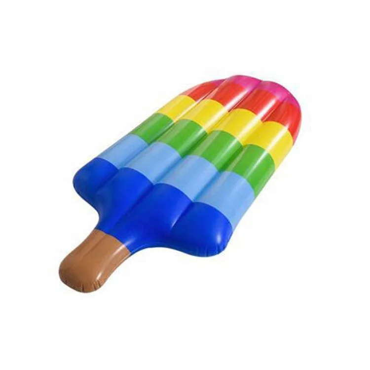 Hotsale PVC Inflatable Ice Pop Popsicle Pool Float Mattress for Adult and Child