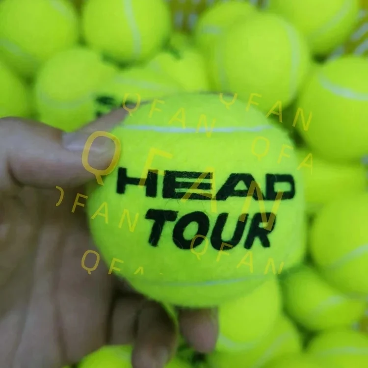 QFAN China manufacturer directly high quality professional 57% wool natural rubber padel ball tennis ball
