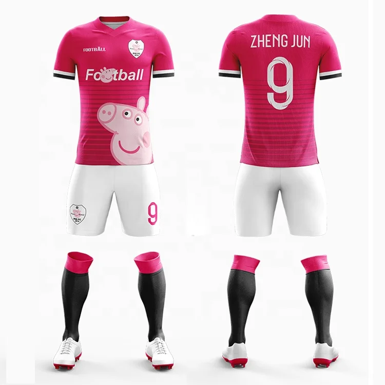 Custom Made Best Selling Sportswear Soccer Jersey Uniform Kits