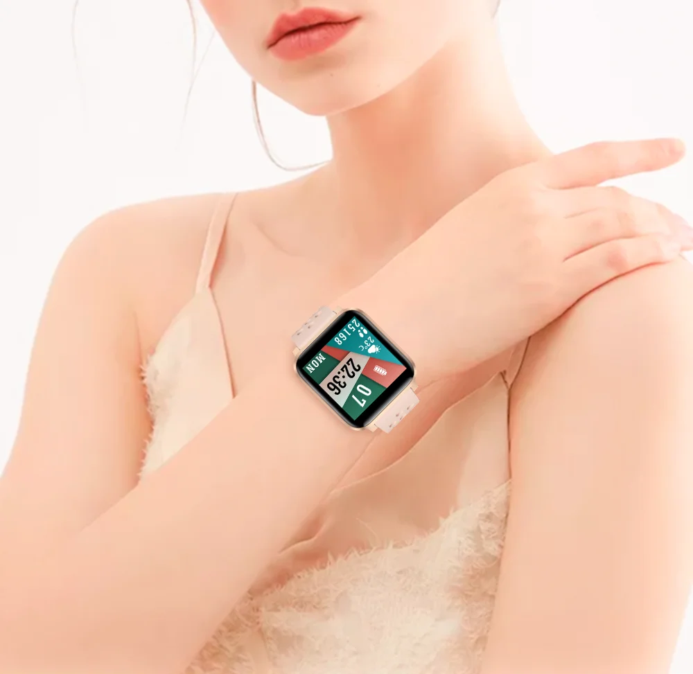 
Innoliance X3 Smart Band Watch Bracelet Waterproof 1.3inch Square Screen Running Weather Music Bth Call Smartwatch for Xiaomi 