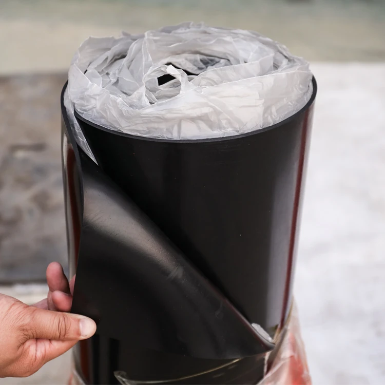 Wholesale industrial shock absorbing black SBR rubber sheet industrial rubber flat sheet 3mm 5mm 10mm