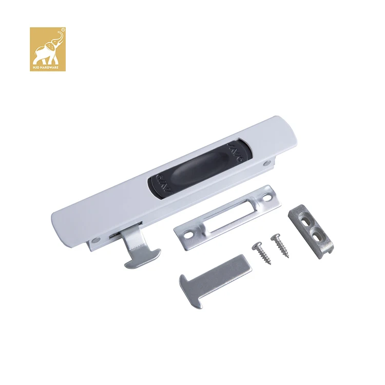 Односторонний замок из цинкового сплава с ключами для стеклянного раздвижного окна или двери
