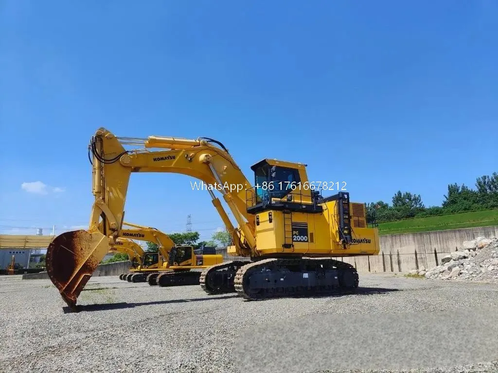 Cheapest Komatsu PC2000 heavy excavator with brand engine
