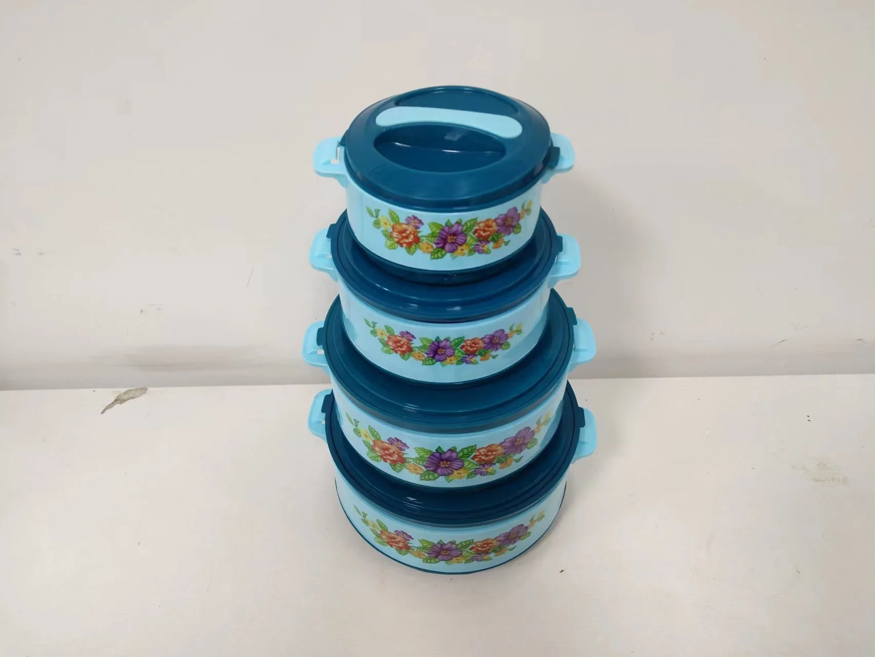 0.5L 1L 1.5L 2L African Hot Sell Household Thermo Insulated Hot Pots Food Warmer 4 pcs Set Thermal Containers