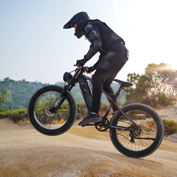 FREESKY Electric Bicycle 7-Speed Adults 750W BAFANG Motor 48V 15Ah Removable Battery ebike 26' Snow Beach Fat Tire e bike mtb