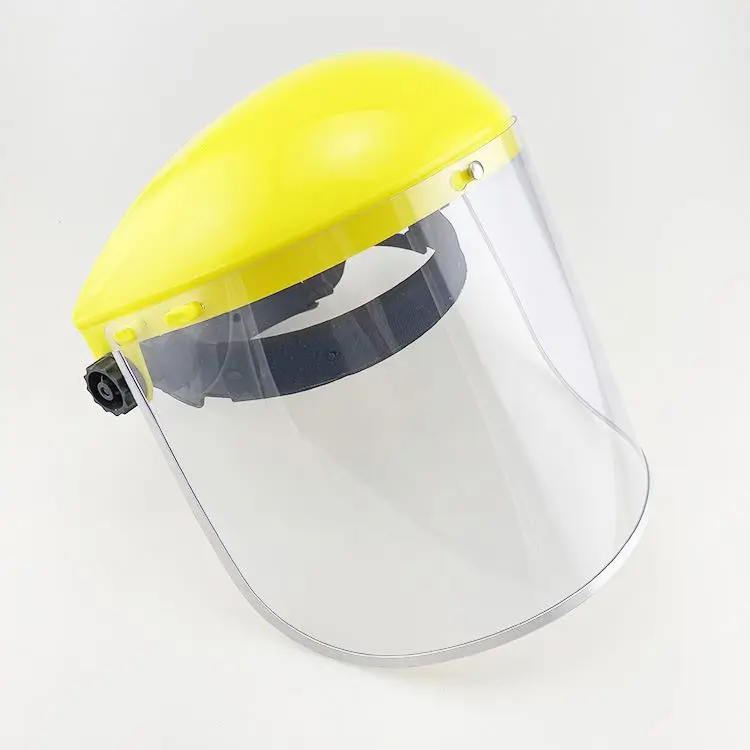 Высококачественный противобрызговый термостойкий пылезащитный ударопрочный промышленный прозрачный широкий Козырек защитный шлем Защита для лица