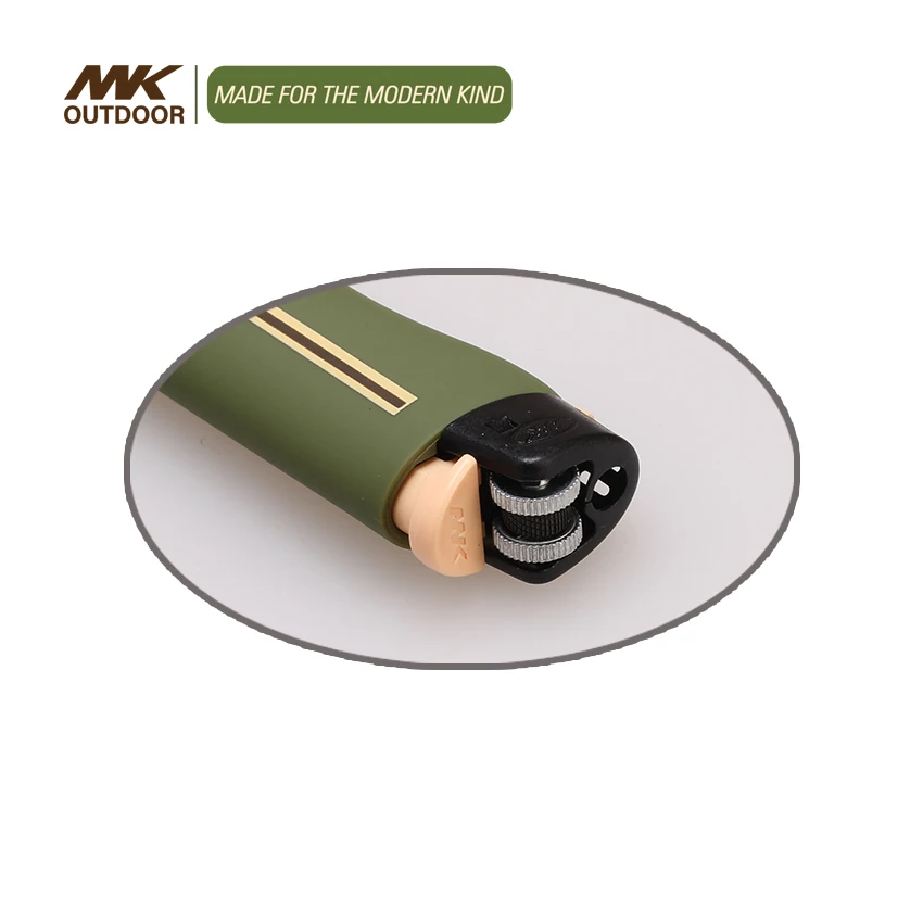 MK disposable logo cigarette lighter box flint stones wheel butane cheap flint lighter