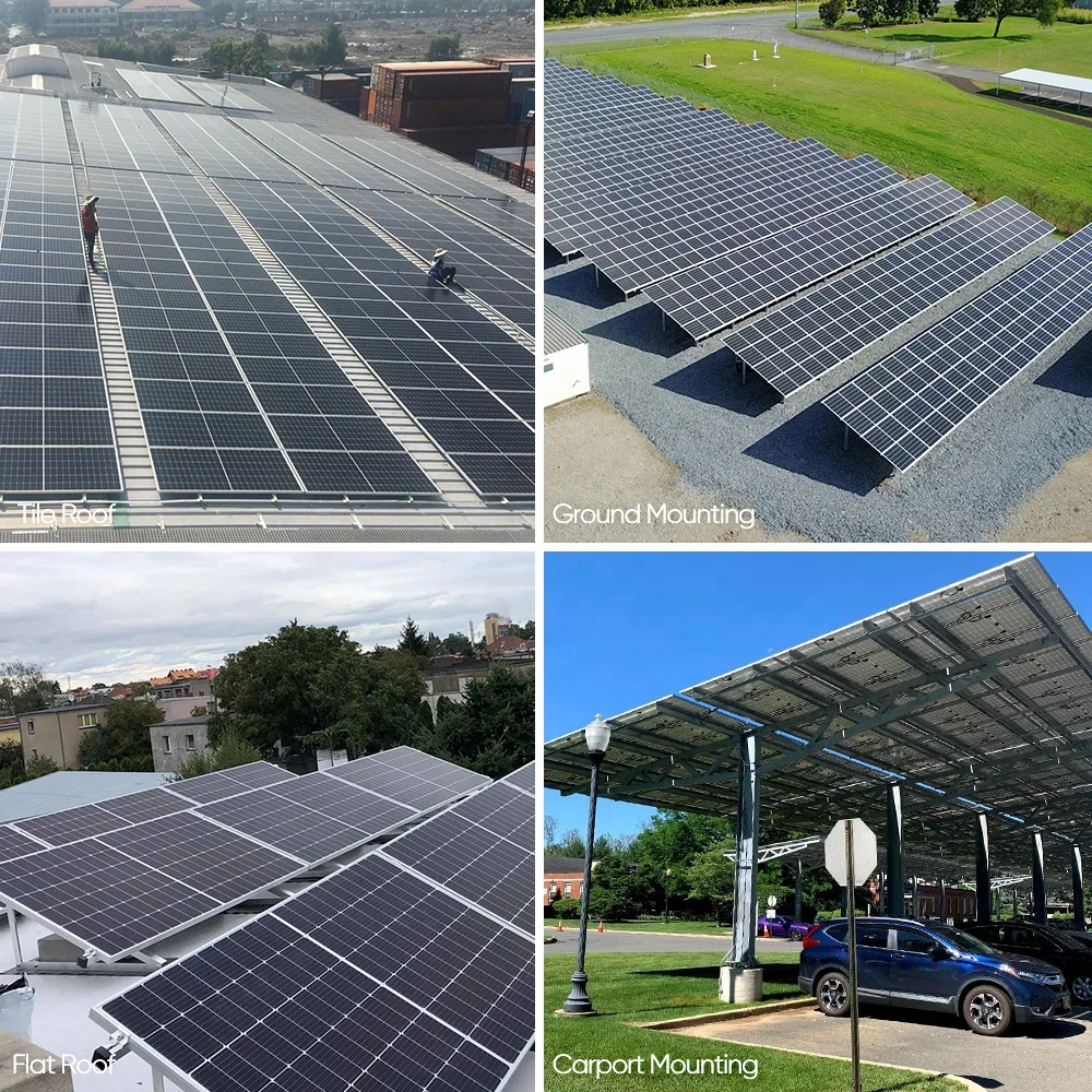 Sunpal Solar Hybrid Panel System 5.5kW Solar Home System Power For The Whole House