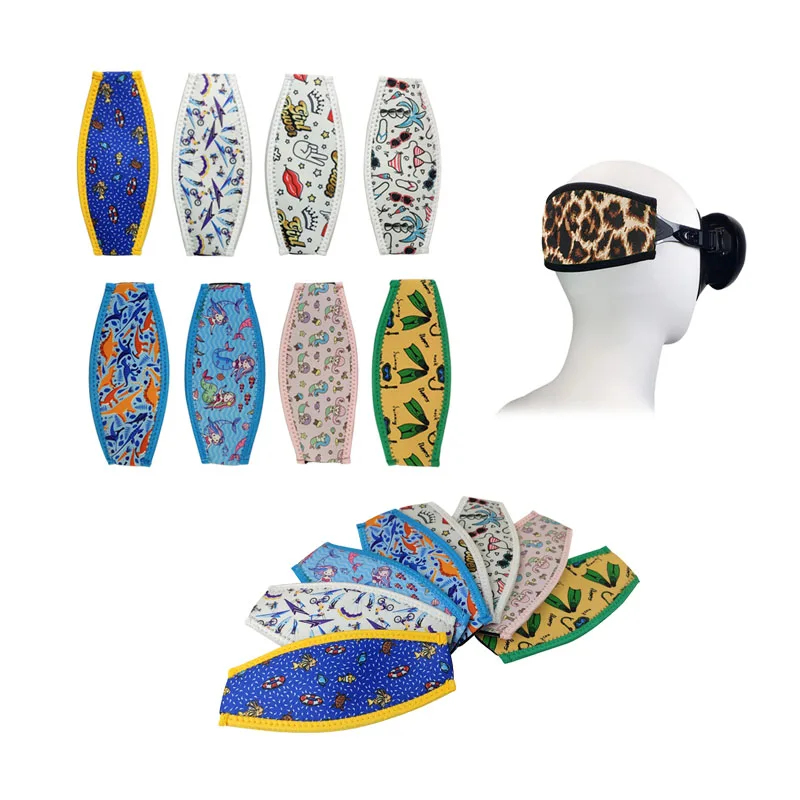 2024 Custom Neoprene Mask Strap Cover Hair Care Straps For Scuba Diving Mask waterproof scuba diving neoprene diving mask strap