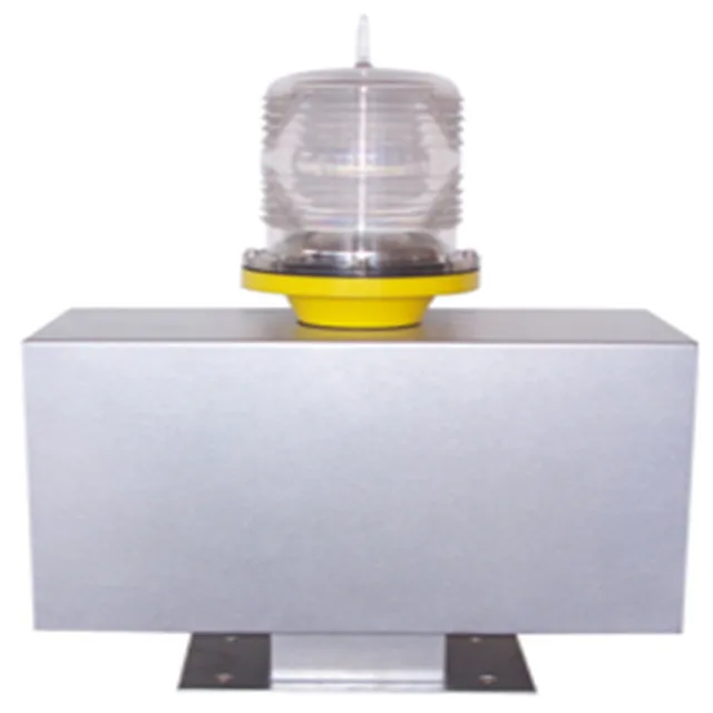Airport Lighting Facilities Aircraft Warning Solar Power LED Aviation Obstruction Lightfor Towers, Building, Bridge, Airport