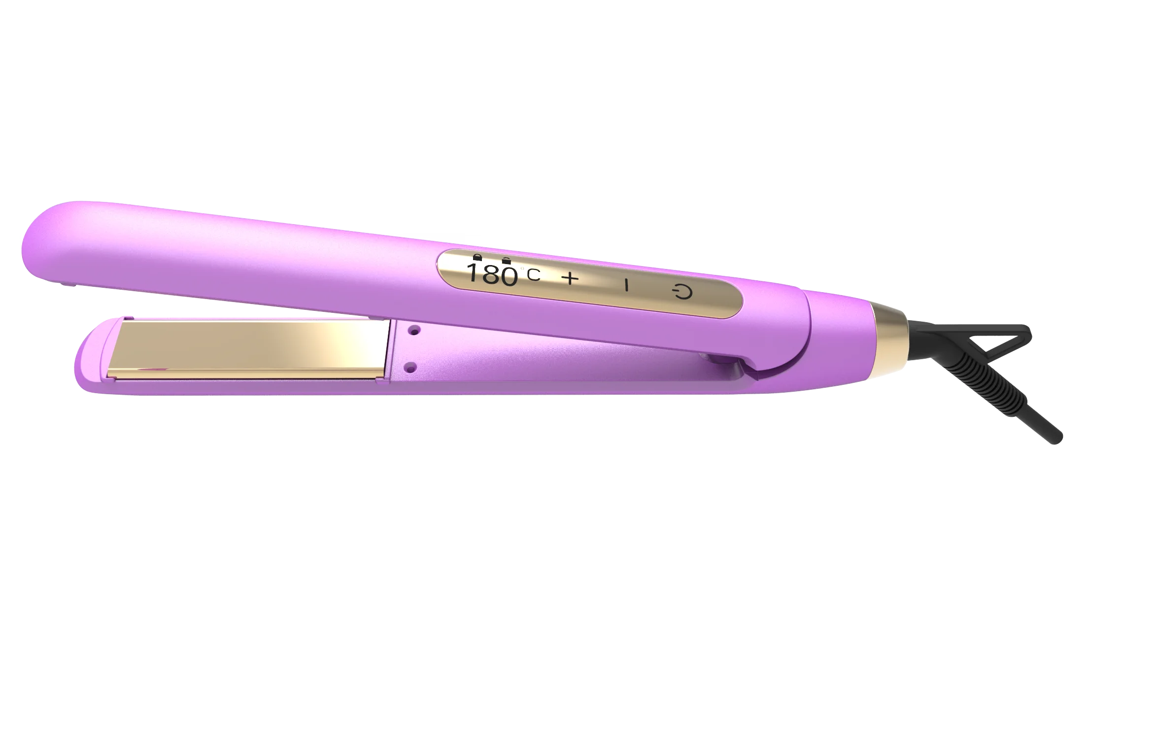 Professional salon hair striaghtener floating ceramic coating flat iron