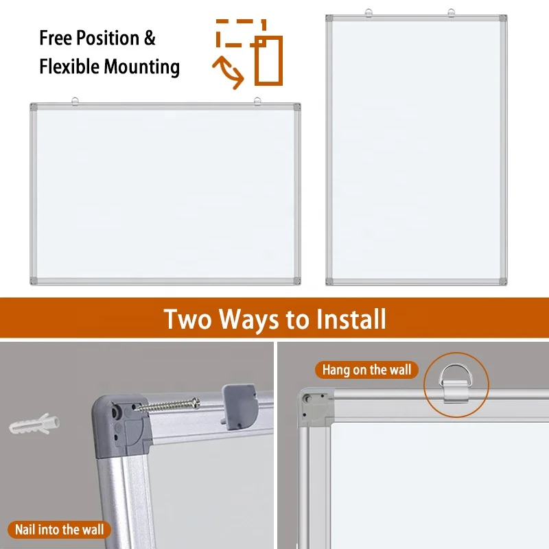 
90*120 White Board Dry Erase Calendar Magnetic Sided Enamel Buy Small Whiteboard 