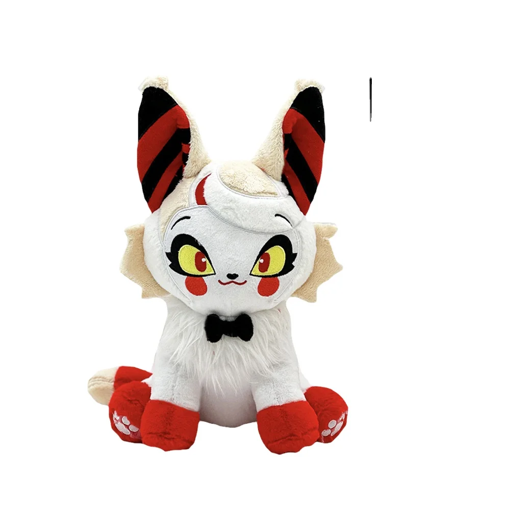 Wholesale New Product Hazbin Hotel Alastor Plush Toy Purple White And Alastor Horror Cat Stuffed Toys Hazbin Hotel Plush Doll