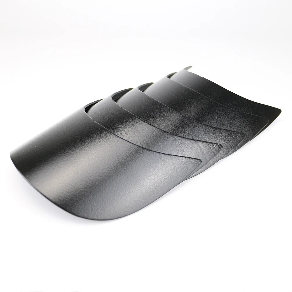 Factory supply PE material plastic visor cap hat brim inserts plastic base