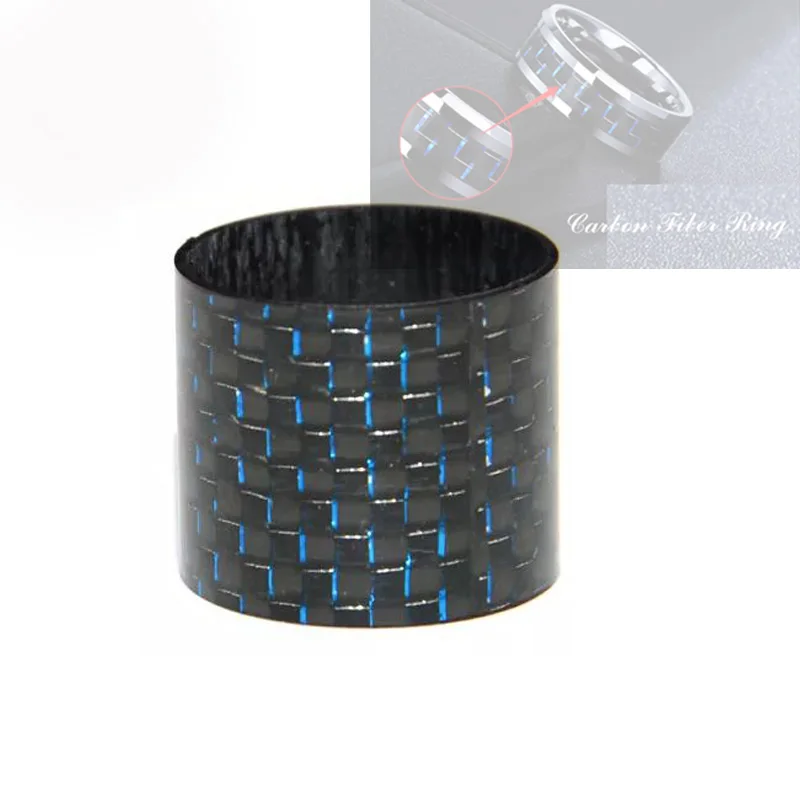 Custom OEM 3K Carbon Fiber Ring For Jewelry