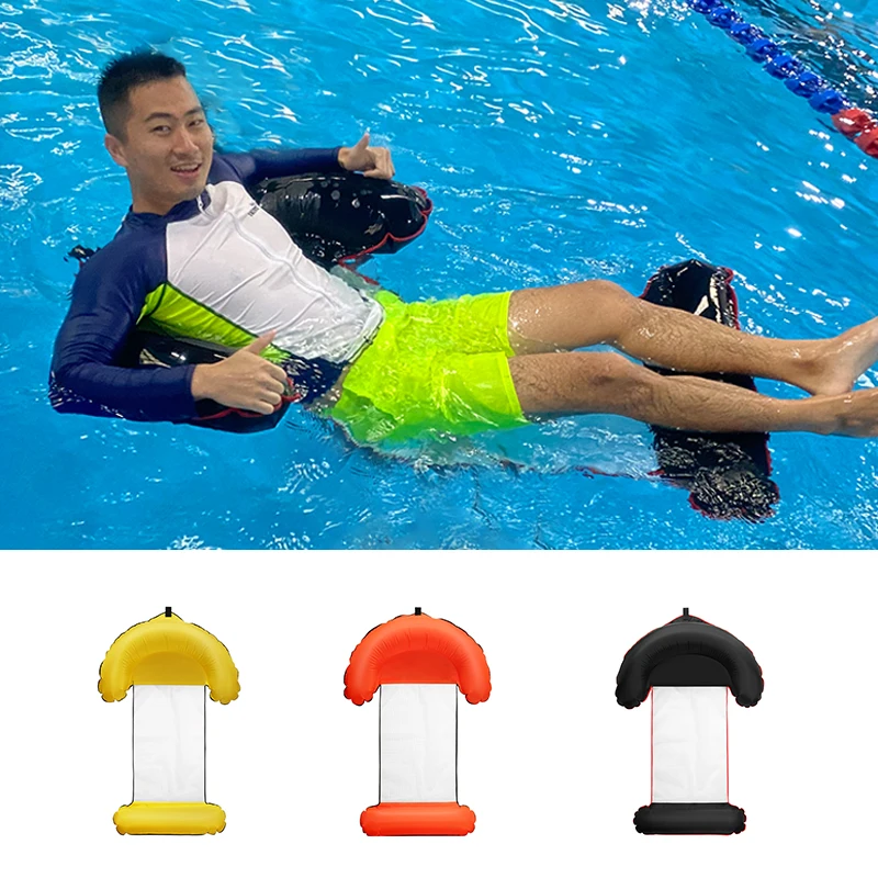 Water Play Equipment,Swimming Pool Water Hammock Pool Toys Inflat Chair Inflated Float Bed