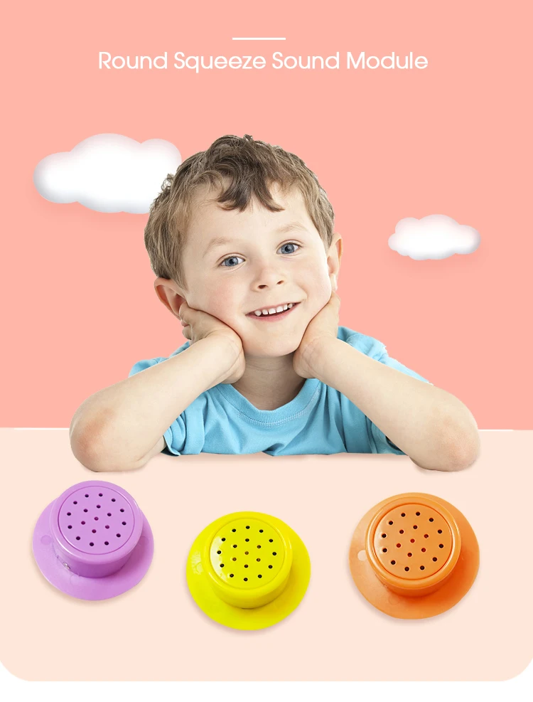 Pre-recorded Press Button Sound Module For Toys Book