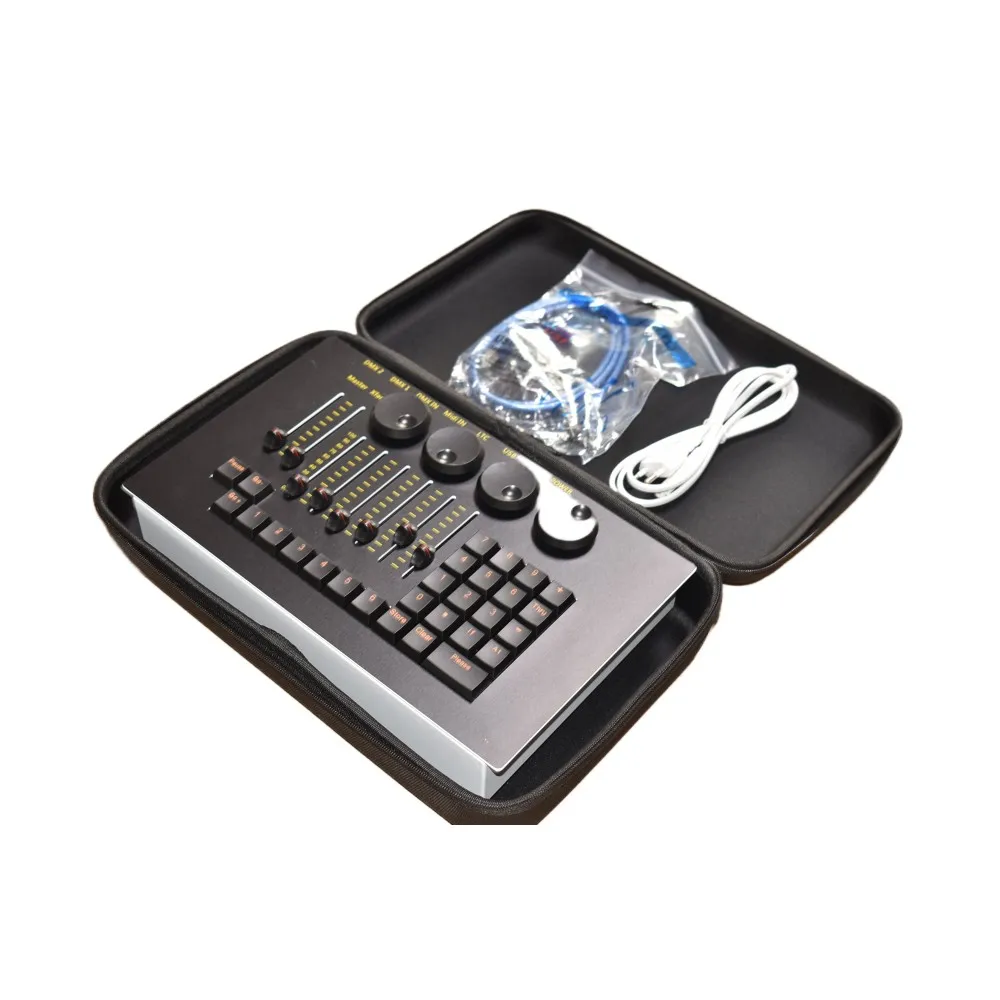 Контроллер сценического освещения мини-консоль или с футляром для переноски