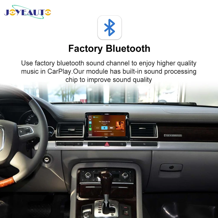 JoyeAutomultimedia video box беспроводной интерфейс carplay для Audi с MMI 2G audi