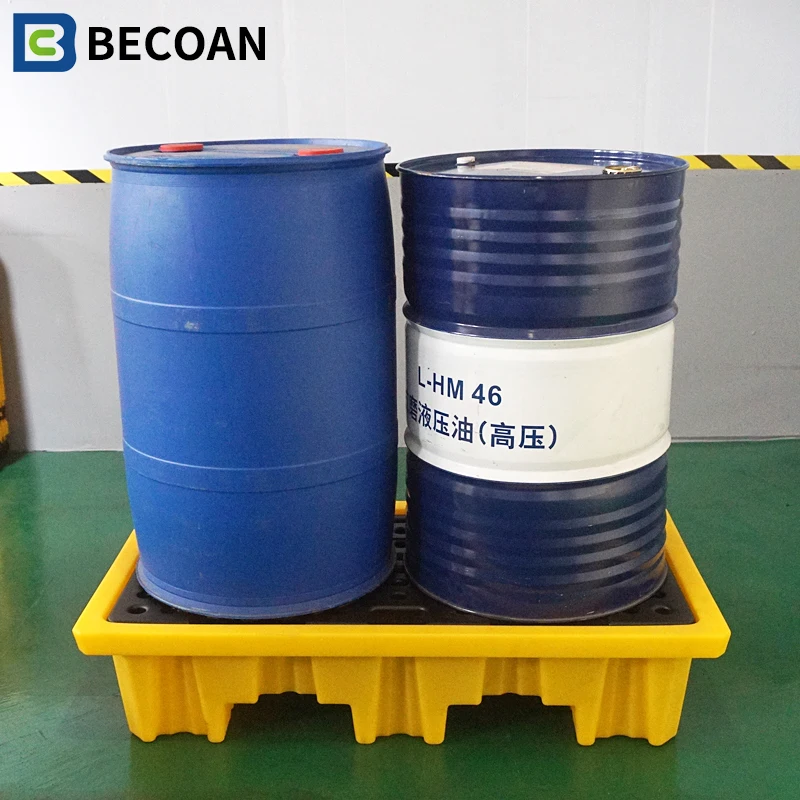 2 Drum Safe Storage  spill pallet product For Anti Spill