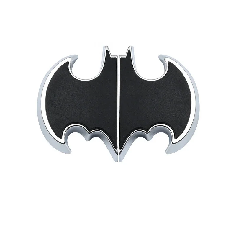 Bat Shape Universal Car LED Opening Door Safety Warning Anti-collision Flash Lights Red Kit Wireless Alarm Lamp Signal Light