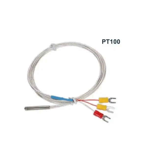 Dezheng 3mm 6 Wire Rtd Pt100 Temperature Sensor
