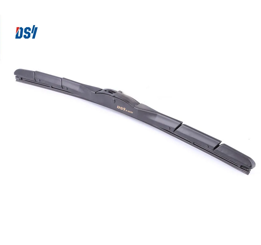 Dongguan  DSY 516 wiper blade factory over color wiper blades Chrome  with spray  nozzle For Cars