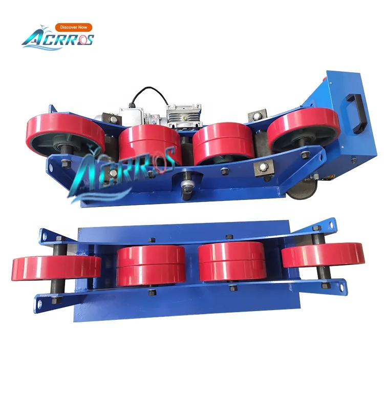 XRH 3Ton 3000kg 1500mm Pipe Diameter Self-Aligned Welding Rotator With Foot Pedal