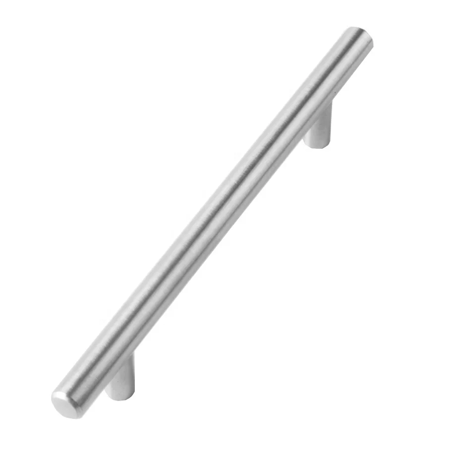 
Brushed Stainless Steel Cabinet handles 96mm,128mm,168mm,192mm Hole Center Stainless Steel T-shaped Kitchen Drawer Pulls 