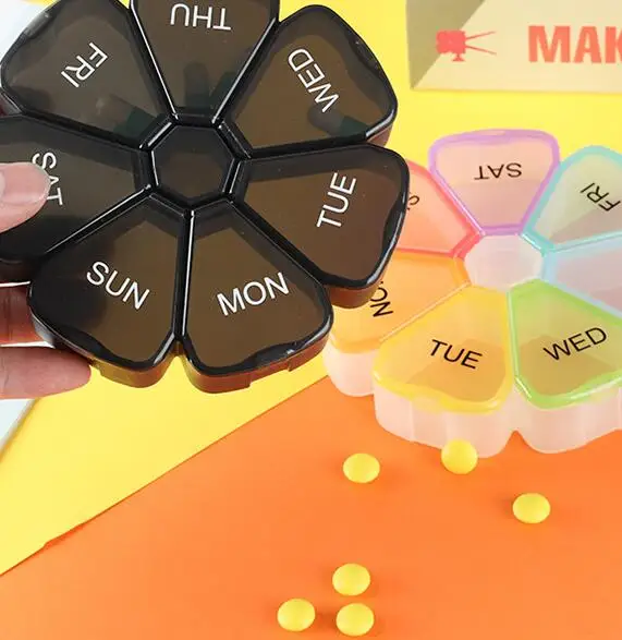 2021 summer new style suitable for more different weathers daily pill organizer medicine pill box