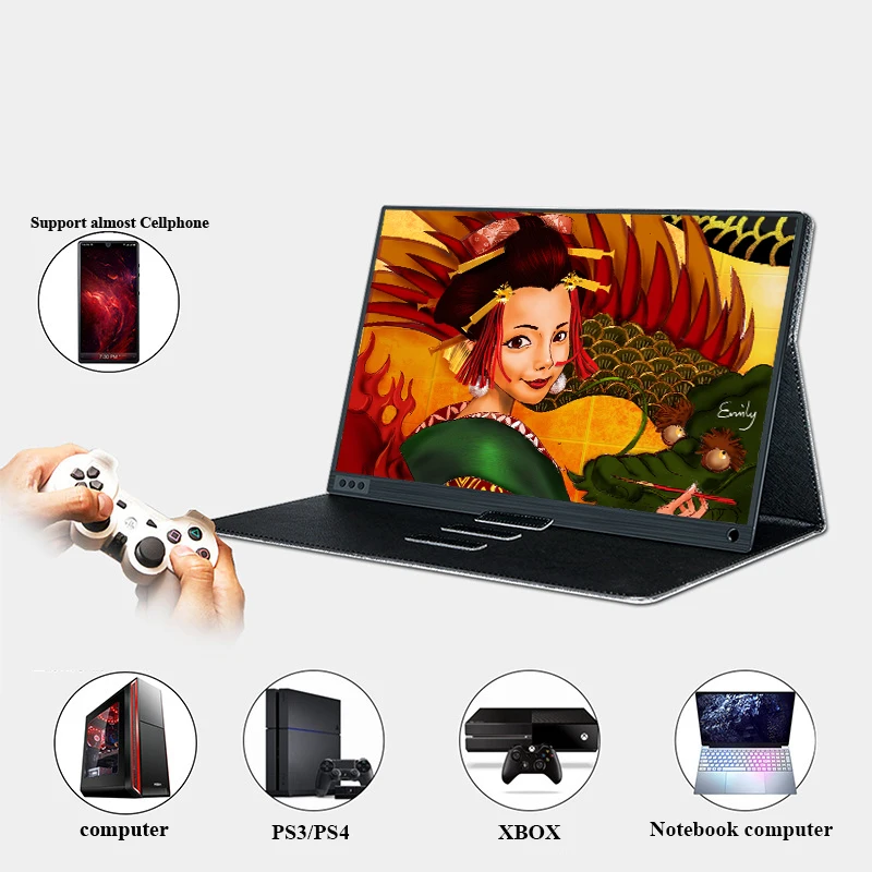 15 inch Phone External Laptop Extended Split Screen Portable Monitor laptop extension triple portable monitor