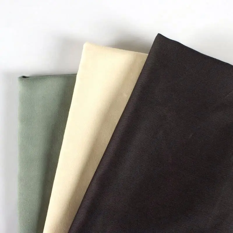 
Home Textile Soild Woven Dyed Rib Organic Bamboo Velour Rayon Fabric For Pads 